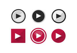 Play Button Icon Free Vector Art - (1,839 Free Downloads)