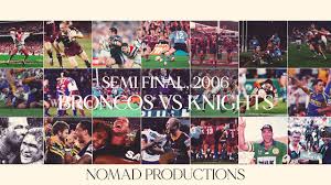 The knights have scored 122 points this season while allowing 82 points defensively (+40). Nrl Semi Final 2006 Brisbane Broncos Vs Newcastle Knights Youtube