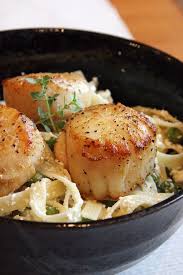 Lemon Ricotta Pasta With Peas And Seared Scallops Scallops Seafood Pasta Recipe Recipes Food Cooking Recipes Seafood Recipes Food