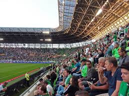 Ferencváros fradi tábor green monsters. Sportplatzhanger Ferencvarosi Tc Pfc Ludogorets Razgrad 2 1