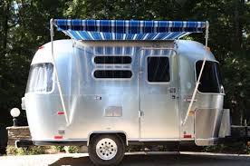 This Is Stunning Little 16ft Airstream Bambi Ocean Breeze The Interior Design Is Absolutely Stunning Th Airstream Bambi Airstream Airstream Campers For Sale