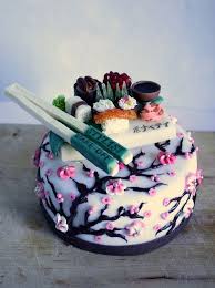 Sushi Cake Anila And Rhea 006 Sushi Cake Sushi Cake Birthday Yummy Cakes