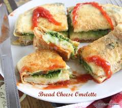 Bread Cheese Omelette Street Bread Omelette Bread Omelette Recipe Food Recipes Bruschetta Ingredients