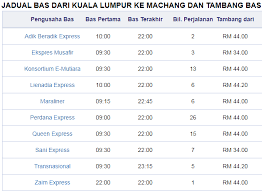 We did not find results for: Bas Ke Machang Dari Tbs Tiket Jadual Bas Semakan My