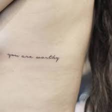 30 inspirational one word tattoos. Inspiring Quote Tattoo Ideas Thefashiontamer Com