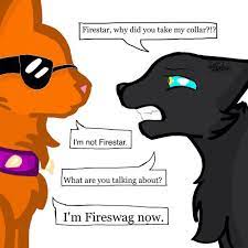 Hahaha Go Firestar Warrior Cats Scourge Warrior Cats Funny Warrior Cats Comics