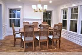 Opt for a side board or a buffet unit to pair with your dining set to. My Steal Of A Deal Dining Table With Three Leaves And Eight Dining Chairs For 51 Addicted 2 Decorating