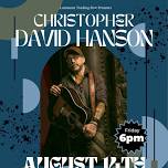 Live Music W/ Christopher David Hanson