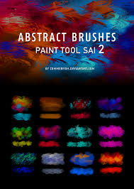 Abstract Brushes For Paint Tool Sai 2 By Zummerfish On Deviantart If you are into creating concept arts that are more on the realistic side, you'll love the feel of these brushes and the way they flow on the screen. abstract brushes for paint tool sai 2