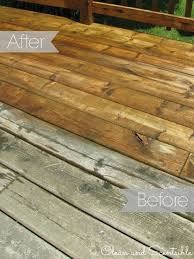 How To Clean Your Wood Deck Clean And Scentsible Wood Deck Cleaning Wood Diy Deck