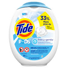 They contain dangerous chemicals that, if ingested, can lead to life threatening breathing problems, damage to the esophagus from the corrosive ingredients, burns, blood pressure changes. Tide Pods Free Gentle 96 Ct Laundry Detergent Pacs Walmart Com Walmart Com