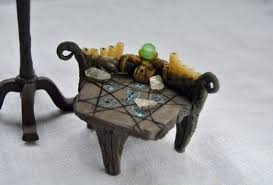 Skyrim Enchanting Table Miniature Elder Scrolls Skyrim Furniture Tes Collectibles Skyrim Fan Gift Skyrim Crafts Skyrim Enchanting Skyrim