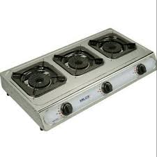 Harga kompor gas 4 tungku, harga kompor stainless 4 tungku, gas stove 4 burner, gas stove burner, kompor gas stailess 4 kompor gas yang terbuat dari bahan stainless steel memiliki keunggulan karena lebih tahan terhadap korosi atau karat, mudah dibersihkan dan mudah dalam perawatan. Dapur Gas Milux 3 Tungku Triple Gas Cooker Dapur 3 Tungku Shopee Malaysia
