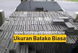 Harga pembuatan atau pemasangan batu sikat di jakarta sangat relatif dan terjangkau sesuai motif dan warna corak nya, untuk harga mulai dari 400 ribu sampai dengan 700 ribu per meter persegi nya, itu sudah termasuk bahan semen, pasir, batu, sterofon dan ongkos jasa nya, itu belum termasuk biaya. Ukuran Batako Biasa Di Kediri Jawa Timur Harga Batako Pandawaland