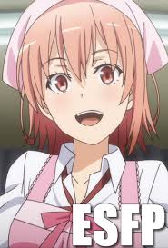 oregairu yui yuigahama esfp yui esfp manga characters
