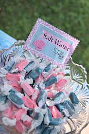 Pin By Amiee Wells On Party Ideas For Little Girls Mermaid Birthday Party Food Sea Birthday Party 4th Birthday Parties