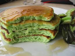 Although it was made using separate eggs method, the texture was closer to a sponge cake instead. Pandan Pancakes Limecake