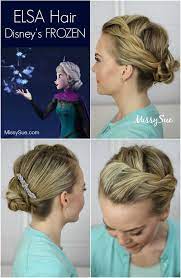 Elsa Frozen Hair Tutorial Frozen Hair Tutorial Frozen Hair Elsa Frozen Hair