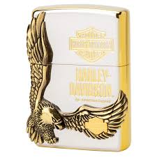 Amazon.com: Zippo HDP-17 Harley Davidson Lighter Japan Limited Edition  Silver x Gold : Health & Household