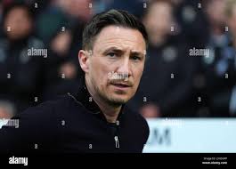 Notts county manager stuart maynard before the sky bet league two match at  meadow lane, nottingham. hi-res stock photography and images