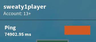 And The Award For The Most Highest Ping On Roblox Is Cursedroblox