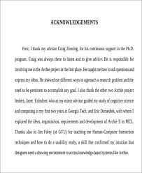 For example, it is advisable to always start with be sincere when writing the acknowledgment. Free 9 Sample Science Project Reports In Ms Word Pdf