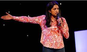 Sindhu vee and her father go back in time: How Award Winning British Comedian Sindhu Vee Overcame Her Stutter And Found Success Through Stand Up Comedy