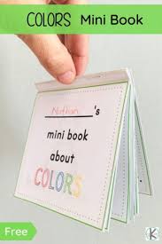 Check with the administrator for this site or application. Free Colors Mini Book Printable
