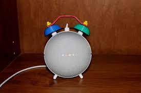 Google Home Mini Holder Retro Alarm Clock Stand Retro Alarm Clock Google Home Mini Retro