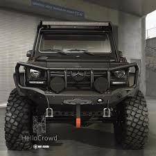 Black Mercedes G63 Amg Steel Bumper Mercedes G Class Mercedes Benz G Class Mercedes G Wagon