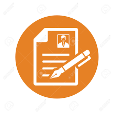 Visually busy resumes will not get read. Cv Writing Job Application Resume Icon Vector Graphics For Various Use Royalty Free Cliparts Vectors And Stock Illustration Image 149389049