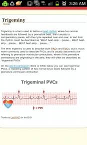 Trigeminy Trigeminal Pvc S Nursing Notes Nursing Mnemonics Cardiology Nursing