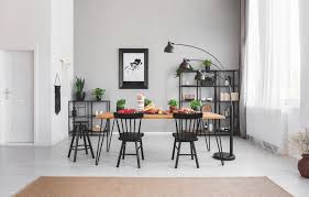 A grey counter set brings dining up to date with a cool, contemporary look. 50 Gray Dining Room Ideas Photos Home Stratosphere