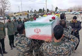 پیکر شهید بسیجی «امیرحسام خدایاری فرد» در کوهدشت تشییع شد