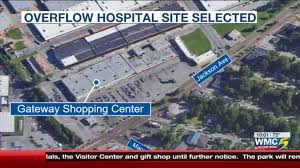 Memphis Shopping Center Is New Site For Covid 19 Overflow Hospital