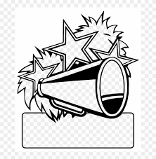 Best friends gifts, birthday gifts size: Cheerleader Mega Phone Yard Signs Pom Pom Coloring Pages Free Transparent Png Clipart Images Download