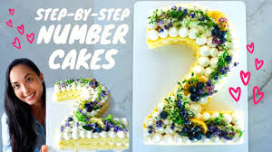 Of all the birthday cake trends out there, number cakes — cakes in the shape of the age one is turning — might be the best. Letter Cake Tutorial Cream Tarts Free Letter Templates Youtube