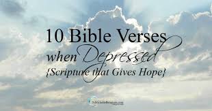 10 Bible Verses When Depressed Dr Michelle Bengtson There are no rules of architecture for a castle in the clouds. 10 bible verses when depressed dr