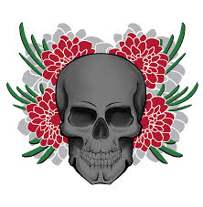 #pattern #pattern design #floral #floral pattern #illustration #birds #i've been making all these patterns #and i wanted to see what an animated pattern would look like #without going too overboard #i do like complicating. Skull Flowers Bone Free Image On Pixabay