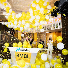 (bmbl) debuted on the nasdaq today, raising $2.2 billion in its ipo and valuing the company at over $7 billion. Bumble Ceo Becomes Female Billionaire Takes Company Public With Son On Her Hip Abc News