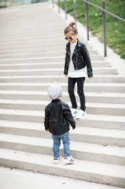 A Family Leather Look Hello Fashion Mommy Son Outfits Baby Girl Fashion Bestie Outfits