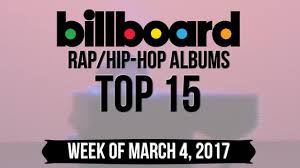 Top 15 Billboard Rap Hip Hop Albums Week Of March 4 2017 Charts