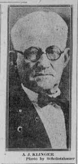 Abraham Jackson “Jack” Klinger (1859-1931)