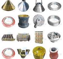 Rock Stone Cone Crusher Replacement Spare Parts for Mining Machine Jaw Cone Crusher