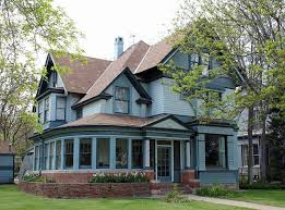 Ward Rice House Brick Cottage Victorian Style Homes Historic Homes