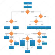 Clean Corporate Flowchart Vector Stock Vector Hobrath