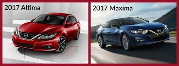 Difference Between The Nissan Altima And Maxima