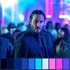 John Wick Movie Color Palette Cinema Colours Color Film