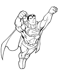 Keep your kids busy doing something fun and creative by printing out free coloring pages. Coloring Pages Flying Superman Coloring Page