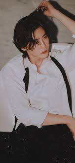 Seeing lee jong suk with long hair is so refreshing. Tumblr